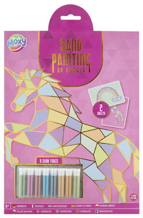 Pískové malování pomocí čísel A4 2 ks