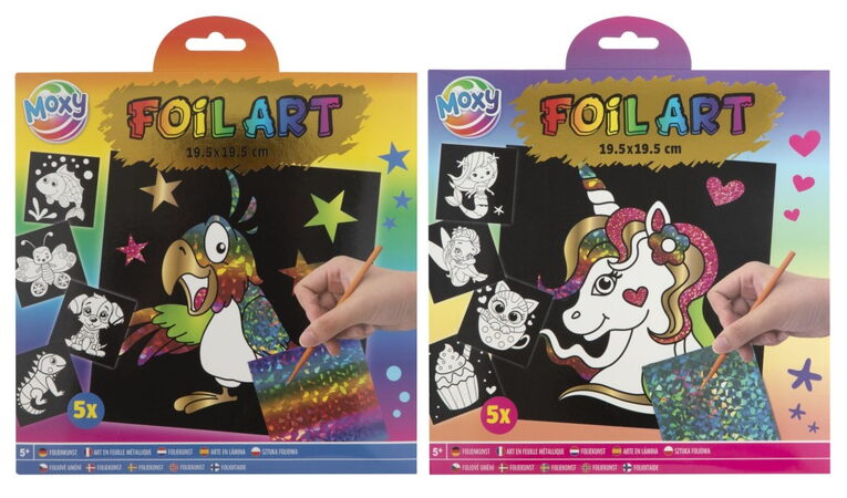 Foliové malování 5 ks