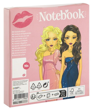 Diář Besties + propisovací tužka