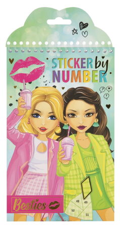 Samolepkové malování Besties