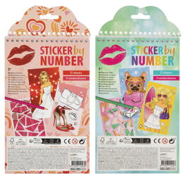 Samolepkové malování Besties