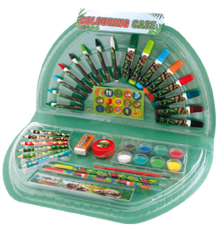 Malovací kufřík půlkruhový  Dino