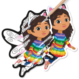 Magnetické vyškrabávací obrázky Gábinčin kouzelný domeček 10 ks