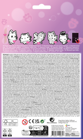 Magnetické vyškrabávací obrázky Gábinčin kouzelný domeček 10 ks