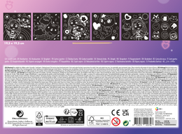 Vyškrabávací obrázky Gábinčin kouzelný domeček 6 ks