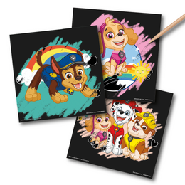 Vyškrabávací obrázky Tlapková patrola 6 ks