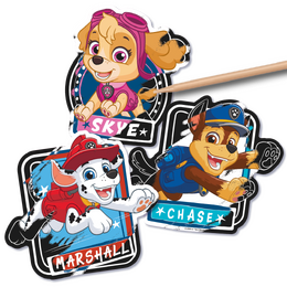 Vyškrabávací obrázky Tlapková patrola - samolepky 5 ks