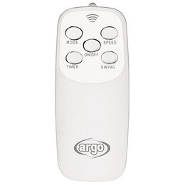 Ventilátor ARGO, 398200034, TABLO EVO WHITE, stolní, 3 rychlosti, 3 provozní
režimy, oscilace, dálkové ovládání, průměr 40 cm
