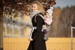 Ergonomické nosítko MoMi COLLET béžové