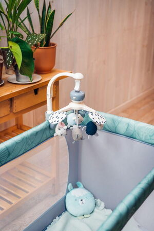 Cestovní postýlka MoMi BELOVE béžová