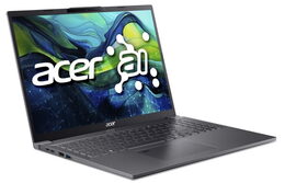 Ntb Acer Aspire 16 (A16-71M-583D) INTEL Core U5-125H, 16", RAM 16GB, SSD 1024 GB Intel Arc Graphics, FPR, Microsoft Windows 11 Home - šedý