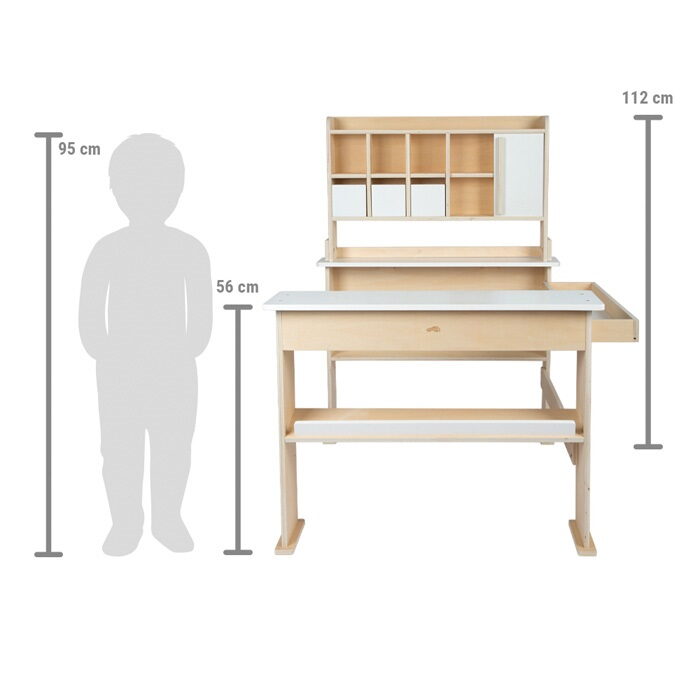 small foot Dřevěný prodejní stánek bílý