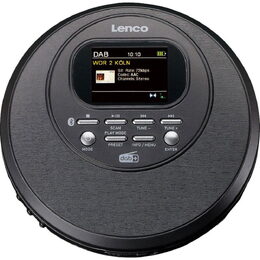 Lenco CD-500BK discman BT, rádio DAB+/FM