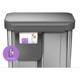 CW2025 DUAL ODPAD.KOŠ 34/24L SIMPLEHUMAN