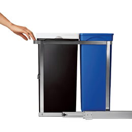 CW1016 DUAL ODPAD.KOŠ 20/15L SIMPLEHUMAN