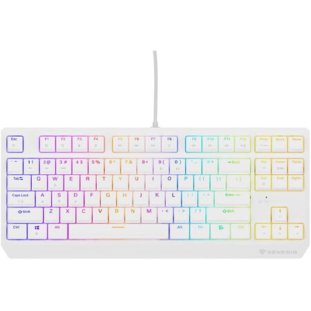 THOR 230klávesnice US red/wh GENESIS