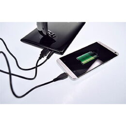 WO37-B LED lampa 12W s USB, stmívatelná