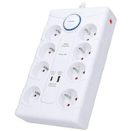 PO80 přepěťová ochrana 2m,8 zás. SOLIGHT