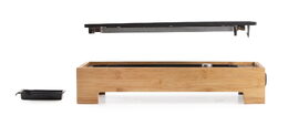 Stolní elektrický gril Plancha - Bamboo Style - DOMO DO9270G, 1 000 W, termostat