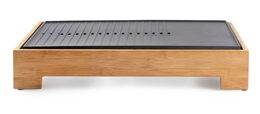 Stolní elektrický gril Plancha - Bamboo Style - DOMO DO9271G, 1 800 W, termostat