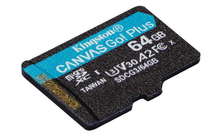 KINGSTON 1TB microSDXC Canvas Go Plus Gen4 200MB/s A2 U3 V30 Card bez adaptéru