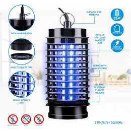 GRUNDIG Elektrický lapač hmyzu LED venkovní ED-234204