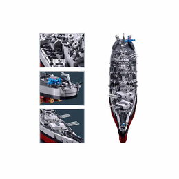 Sluban Model Bricks M38-B1291 Bitevní loď USS Missouri 1:350