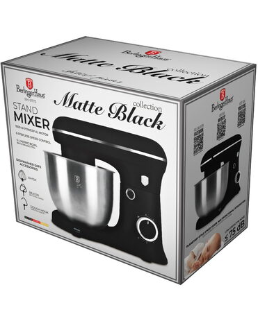 BERLINGERHAUS Kuchyňský robot 1500 W Matte Black Collection BH-9773