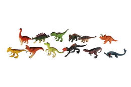 Dinosaurus 6 ks plast 2 druhy v blistru 7x43cm