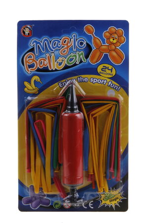 Modelovací balonky 24ks