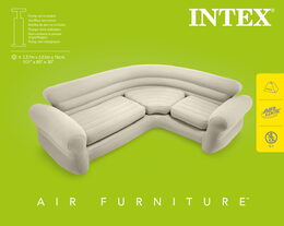 Nafukovací rohová sedačka