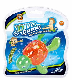 Potápěcí želva se světlem