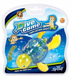 Potápěcí želva se světlem