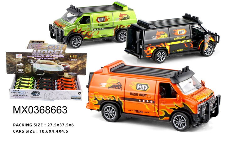 Auto dodávka 1:32