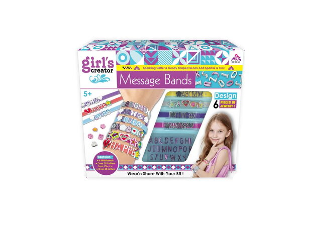 Výroba náramků Message