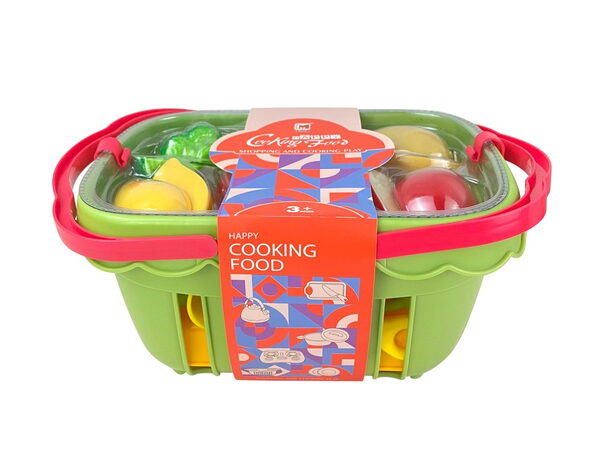 Košík s krájecím jídlem