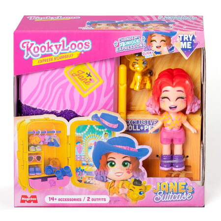 Panenka KookyLoos  Jane v kufříku
