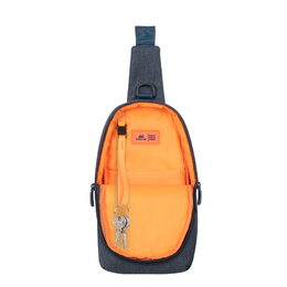 Riva Case 7711 taška přes rameno pro mobil a tablet do 10.5", tmavě šedá