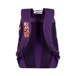 Riva Case 5430 batoh s kontrastním potiskem 30l, fialový/oranž