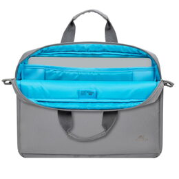 Rivacase 8234 ramenní taška na notebook 13.3 - 14", světle šedá