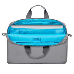 Rivacase 8235 ramenní taška na notebook 15.6", světle šedá