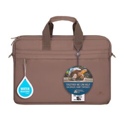 Rivacase 8235 ramenní taška na notebook 15.6", hnědá