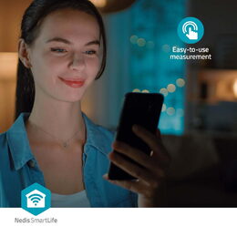 Nedis SmartLife Pulzní Oxymetr | Bluetooth | OLED Displej | Perfuzní index / Pul
