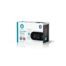 Nedis SmartLife Pulzní Oxymetr | Bluetooth | OLED Displej | Perfuzní index / Pul