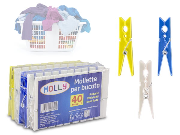 Beper C206UTI004 kolíčky na prádlo 40ks