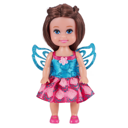 Víla Sparkle Girlz s křídly malá v kornoutku