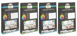 Akrylová malíříska sada 4 různé druhy