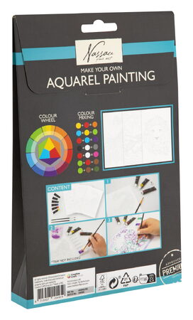 Akrylová malíříska sada 4 různé druhy