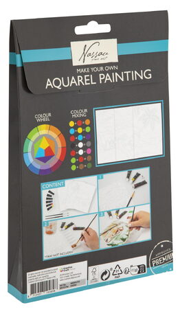 Akrylová malíříska sada 4 různé druhy