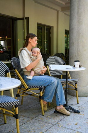 Ergonomické nosítko MoMi COLLET šedá